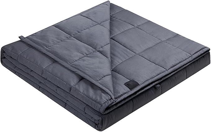 AIZYR Weighted Blanket Weighted Heavy Comfort Blanket, Throw Blanket Polyester Material with Glass Beads Thick Big Blankets for Adult,48.0" 72.0"/11.9LB