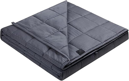 AIZYR Weighted Blanket Weighted Heavy Comfort Blanket, Throw Blanket Polyester Material with Glass Beads Thick Big Blankets for Adult,48.0" 72.0"/11.9LB