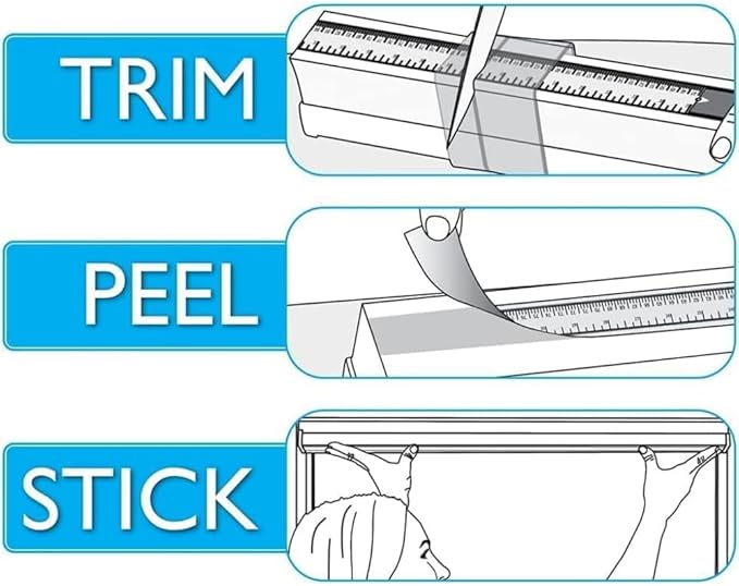 Redi Shade No Tools Easy Lift Trim-at-Home Cordless Cellular Blackout Fabric Shade Natural, 30" W x 64" L, (Fits windows 19"- 30")