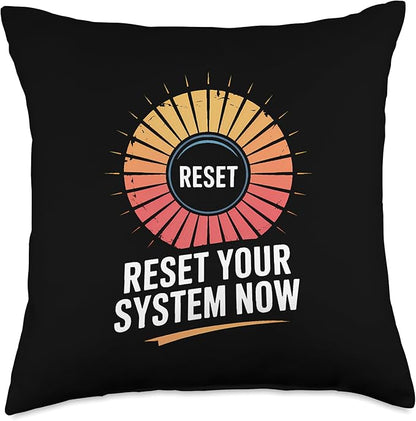 Relaxation Breathing Vagus Nerve Stimulation, Stress Relief Throw Pillow