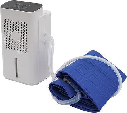 Mute Bed Cooling System with Cooling Mattress Pad, Water Bed Cooler, Water Cooling Mattress Pad, Bed Cooling System Closing Time Can Be Scheduled (1-9 Hours), Adjustable Wind