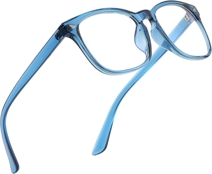 Reading Glasses for Women Men - Blue Light Blocking UV Filter Readers, Anti Eyestrain Eyeglasses