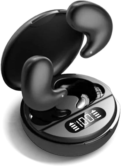 Bluetooth 5.4 Sleep Earbuds Wireless in Ear Light-Weight Headphones Mini Sleep Headphones Small Design for Sleeping Running Workouts and So On
