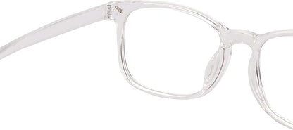 Blue Light Glasses for Woman Men | 99% Blue Light Blocking Glasses | Computer Glassess | Gaming | TV Phone Screen Reader Square Frame | Anti Eyestrain & UV Glare,1 Pack