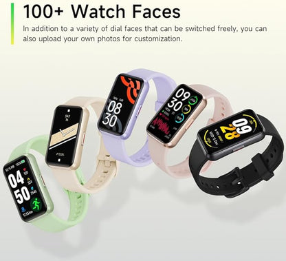 Fitness Trackers,Blood Oxygen Heart Rate Sleep Monitor,Smart Band 24/7 Health Monitoring,Calorie Pedometer Steps Counter Activity watchs/Notifications for iOS/Android