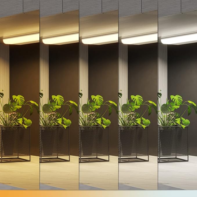 Good Earth Lighting 18" Smart Wi-Fi LED Direct Wire Undercabinet Bar Light - Wi-Fi + Bluetooth, White, 1100 Lumen, Tunable Color Temp 2700K-6500K, Energy Star