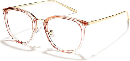 Cyxus Blue Light Glasses for Woman, Fashion Computer Glasses on Office Reduce Eye Strain Anti Migraine for Working Reading