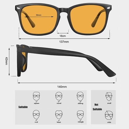 MAXJULI Blue Light Blocking Glasses,Computer Reading/Gaming/TV/Phones Glasses for Women Men(Gaming Lens)
