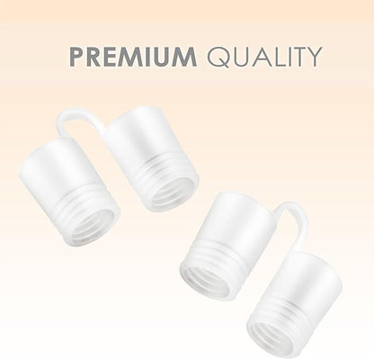 Nose Vent Sinus Relief Dilator (Pack of 12 Medium Size) Soft Vents - A Simple Solution for Nasal Snorers - Reusable Snoring Device to enjoy a peaceful night's sleep - by Mobi Lock