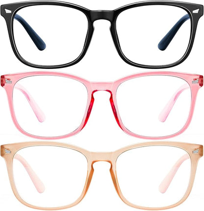 hunsquer Blue Light Glasses for Woman/Men Computer Blue Light Glasses
