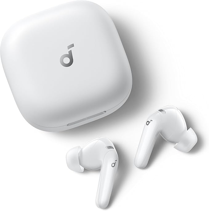 Soundcore P31i by Anker, Real-Time Adaptive Noise Cancelling, Hi-Res Sound, Translation Earbuds, 50H Playtime, Wireless Earbuds, Bluetooth Earphones, Spatial Audio, Fast Charging, IP55
