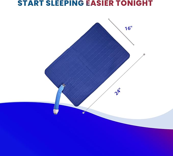 Water Circulating Pillow Pad for Thermacycle; Cooling and Heating Sleep Pad for Head - Natural Sleep Aid for Hot Flashes, Night Sweats, Menopause, Insomnia, Hyperhidrosis (Pillow Pad Only)