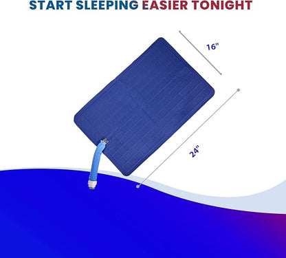 Water Circulating Pillow Pad for Thermacycle; Cooling and Heating Sleep Pad for Head - Natural Sleep Aid for Hot Flashes, Night Sweats, Menopause, Insomnia, Hyperhidrosis (Pillow Pad Only)