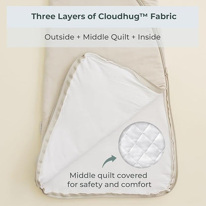 Sleep Sack 1.0 Tog - Rayon made from Bamboo Baby Sleeping Bag, Wearable Blanket, Unisex
