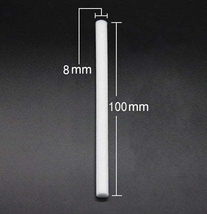 MOVTIP Portable Mini Humidifier, 500ml Small Cool Mist Humidifier, USB Personal Desktop Humidifier for Baby Bedroom Travel Office Home, Auto Shut-Off, 2 Mist Modes, Super Quiet (10PCS Cotton Stick)