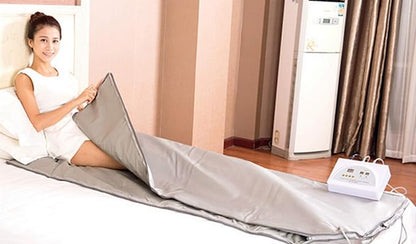 Elitzia Body Shaper Weight Loss Sauna Thermal Heating Blanket 8 Types Options ETPQ016 (Orange Smart Type)