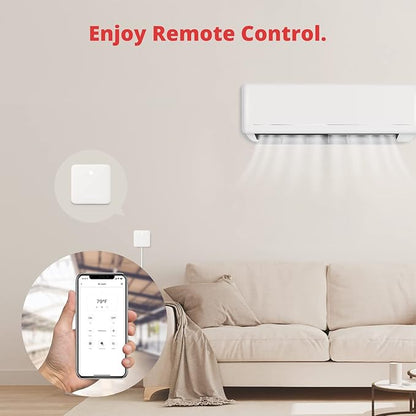 SwitchBot Curtain 3 & Hub Mini Kit: Automate Curtains & IR Devices with Voice Control, Smart Scheduling, and Matter/HomeKit Support.