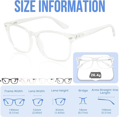 4 PACKS Blue Light Blocking Reading Glasses Women 1.0 1.25 1.5 1.75 2.0 2.25 2.5 2.75 3.0 3.5 4.0 5.0 6.0