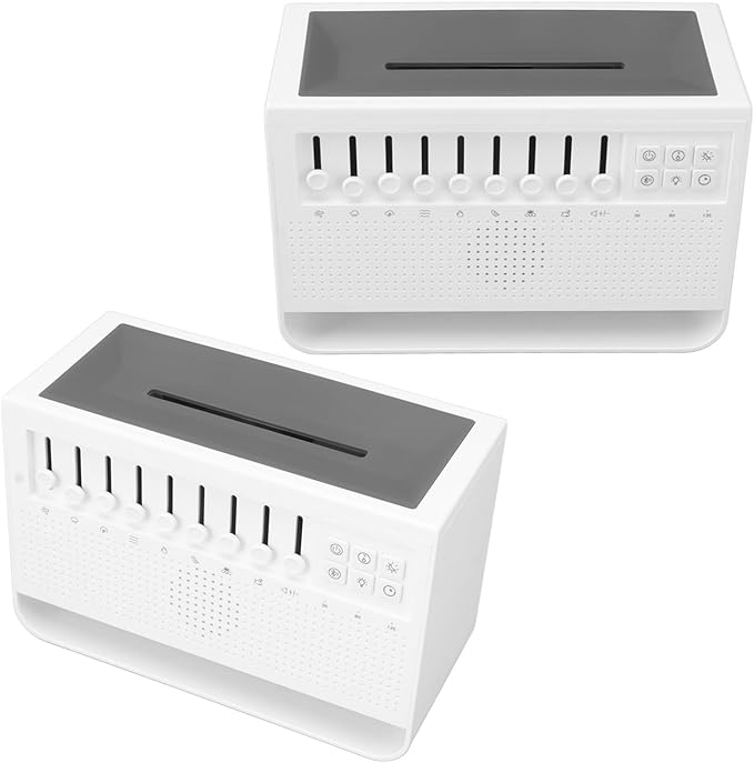 White Noise Flame Diffuser USB White Noise Simulation Flame Aromatherapy Machine Simulation Flame Aromatherapy Diffuser for Home Office ABS 200ml 850g