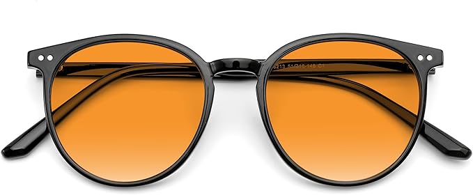 Sleep Blue Light Blocking Glasses for Men and Women, Computer Gaming Glasses Anti Eyestrain & UV Glare