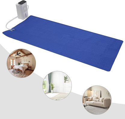 Water Cooling Mattress Pad, Quiet Water Bed Cooler with LCD, 63 X 27.5in Cooling System Water Bed, Hydro Cooled Topper for Hot Sleepers Night Sweats Relief