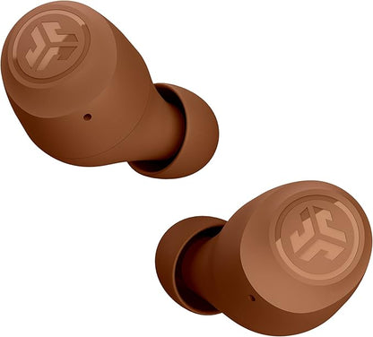 JLab Go Air Pop+ Tones True Wireless Earbuds, in Ear Headphones, Bluetooth Earphones, 35H Playtime Ear Buds, Bluetooth Earbuds with Microphone, USB-C Charging Case, Dual Connect, EQ3 Sound, (1615 C)