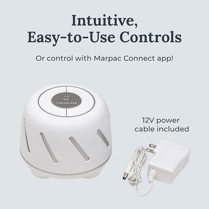 Yogasleep Dohm Connect, White Noise Sound Machine App-Based Controls, Soothing Sounds from a Real Fan, Sleep Timer & Volume Control, Sleep Therapy, Office Privacy, Travel for Adults & Baby