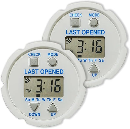 e-Pill TimeCap – Smart Pill Bottle Cap with Last Opened Time Stamp & Up to 24 Daily Alarms (2)