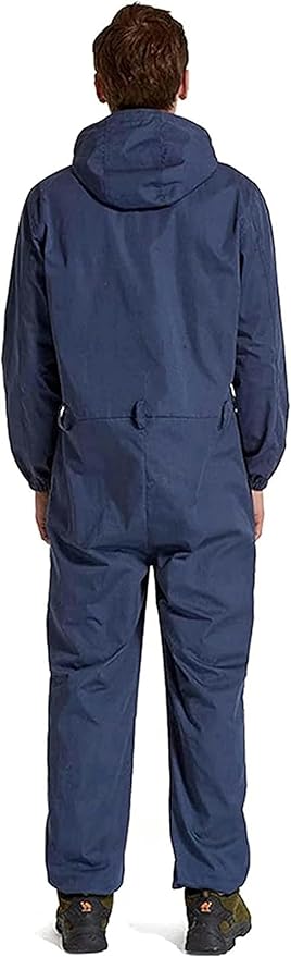 EMF Anti-Radiation Clothes,Silver Fiber Radiation Protection Fabric for RF/LF Blocking/Shielding,Blue,50% Silver-3XL, 4X-Large
