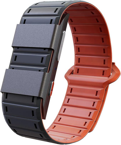 Smart Bracelet, Wearable Activity & Fitness Tracker Band, All-Day Continuous Heart Rate Blood Pressure Stress HRV Monitor, 170 Sport Modes Smart Wristband with Free APP Black