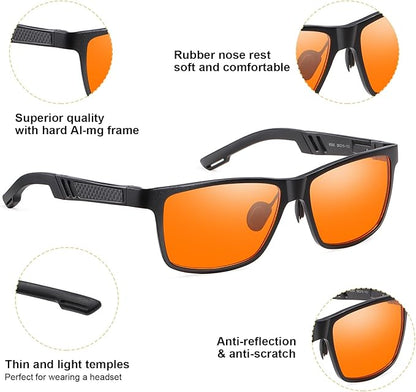 Okany Blue Light Blocking Glasses Gaming Computer Glasses Powerful Professional Screen Filter