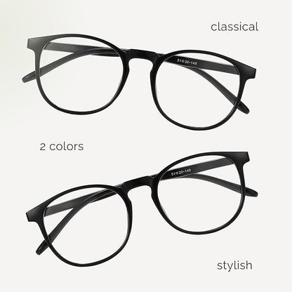 IBOANN Blue Light Glasses for Woman/Men, Fashion Blue Light Glasses Men, Fake Glasses Help Reduce Screen Fatigue