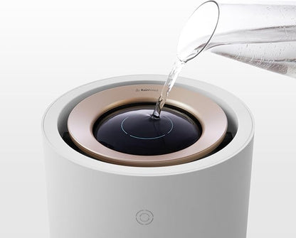 Smartmi Evaporative Humidifiers for Bedroom home, Rainforest Air Humidifier, 3L No Mist Cool Humidifier with Top Fill Design, Smart Humidity Control, Works with HomeKit Alexa Google Assistant