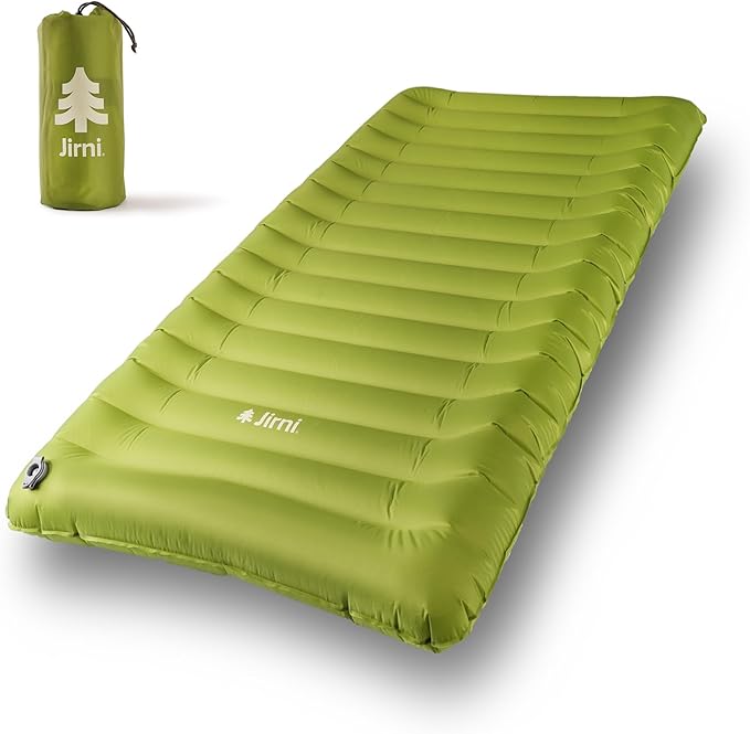 Toddler Camping Sleeping Pad with Pump Sack – Ultralight Kids Travel Mattress Made from Ripstop Nylon, Compact Backpacking Bed for Camping, Vanlife & Travel