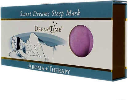 DreamTime Sweet Dreams Sleep Mask, Lavender Velvet