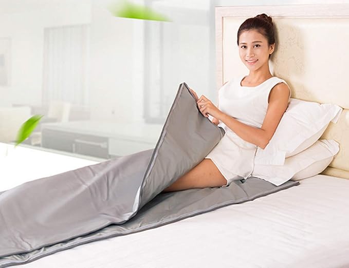 Elitzia Body Shaper Weight Loss Sauna Thermal Heating Blanket 8 Types Options ETPQ016 (Orange Smart Type)