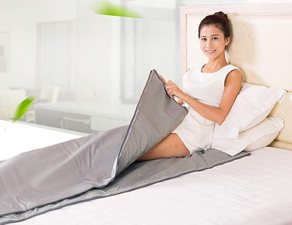 Elitzia Body Shaper Weight Loss Sauna Thermal Heating Blanket 8 Types Options ETPQ016 (Orange Smart Type)