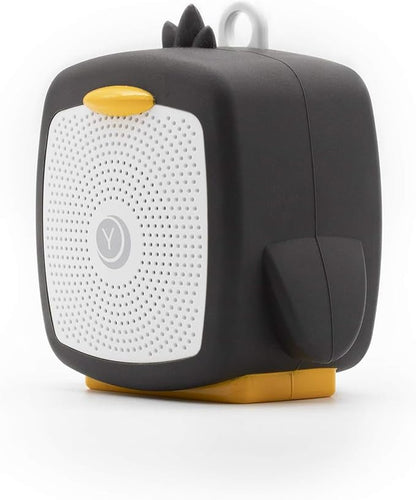 Yogasleep Pocket Baby Soother Penguin, White Noise Machine, 6 Soothing Sounds & Timer for Better Sleep, Includes Brown Noise & Lullabies, Compact Size for Travel & Child Safe, Must Have Registry Gift