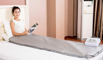 Elitzia Body Shaper Weight Loss Sauna Thermal Heating Blanket 8 Types Options ETPQ016 (Orange Smart Type)