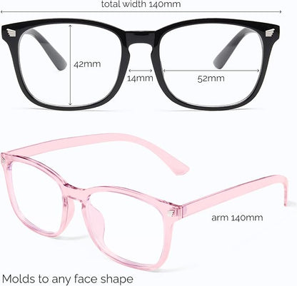 livho High Tech Blue Light Glasses - Advanced Blue Light Blocking Computer Glasses - Screen Fatigue & UV Protection