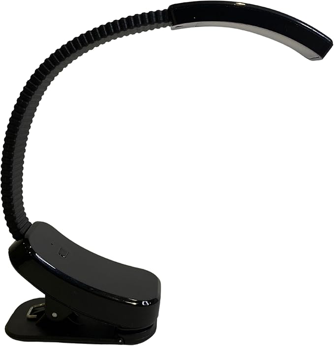 Mito Red Light - Flex Reader - Red Light Book Lights for Reading at Night - Portable, Rechargeable Book Light Clip On with 360° Gooseneck - Reading Lights for Books in Bed