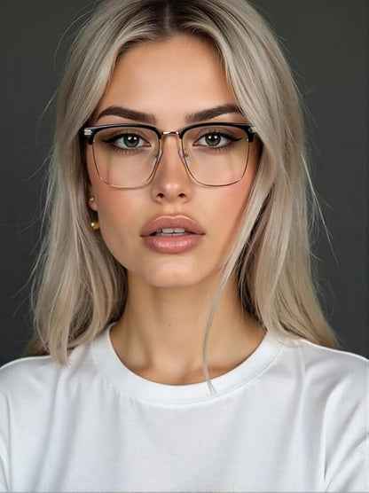 Blue Light Blocking Glasses for Men Anti-Fatigue Computer Monitor Gaming Glasses Prevent Headaches Glasses
