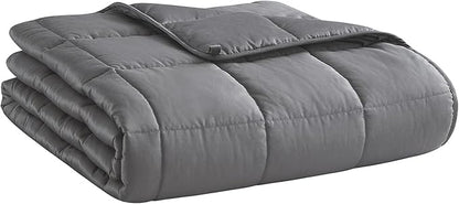 Weighted Blanket 17lbs 60"x80" Cooling Breathable Heavy Blanket Microfiber Material with Glass Beads for Adult All-Season Summer Fall Winter Soft Thick Comfort