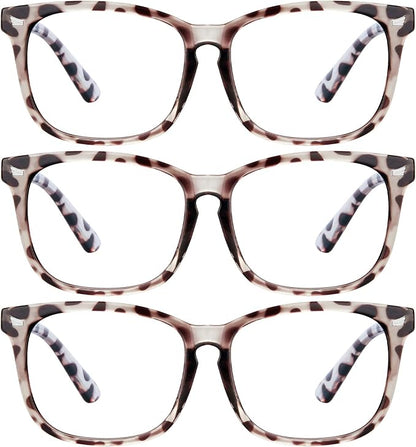hunsquer Blue Light Glasses for Woman/Men Computer Blue Light Glasses