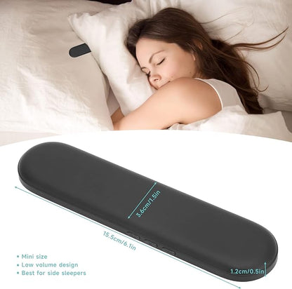 Pillow Speakers Bluetooth, Pillow Speakers, Bluetooth 5.3 Portable Bone Conduction Speaker with Timer Off Function, Mini Pillow Speaker for Adults (Black)