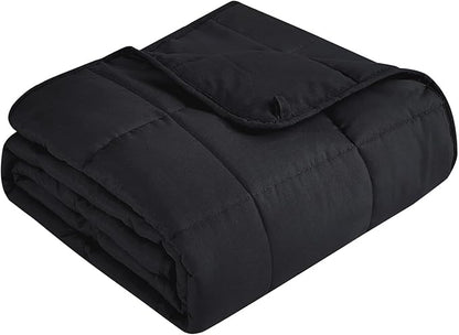 Topcee Weighted Blanket for Adults (25 lbs, 60" x 80") Queen Size Soft Cooling Heavy Blanket Sleeping, Apply to 240-260 lbs Body, Thick Breathable Blanket with Glass Bead, Easy Care