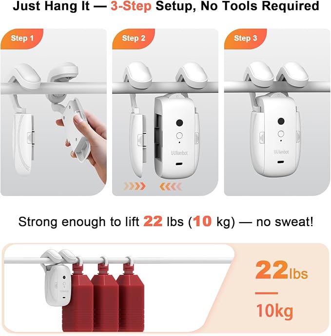 Automatic Curtain Opener with Remote, Compatible with Alexa and Google Home, Smart with Remote for Roman/U/T Rails, Bluetooth Curtain Opener with App/Timer, Gifts for Women and Men