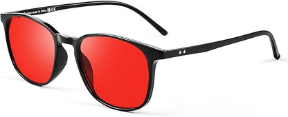 Sleep Blue Light Blocking Glasses for Men and Women, Computer Gaming Glasses Anti Eyestrain & UV Glare