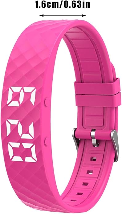Rise Alarm Band - Rise Alarm Band for Deaf, Alarms Bracelet, Convenient Heavy Sleepers Bracelet, Watch Silent Timer, Vibrating Alaarm Wristband, Adjustable Wearable Alarms Device for Women Men Kids