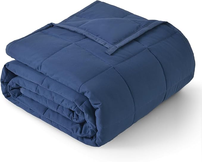Topblan Weighted Blanket for Adults 15lbs, Soft Cooling Weighted Blankets, Breathable Heavy Blanket with Glass Beads for All Season, Sofa Bed, 60"x80" Queen Size